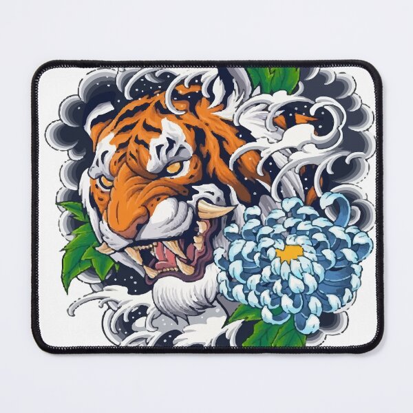 Item preview, TIGER SAVAGE MODE ANIME designed and sold by haroune rachid.