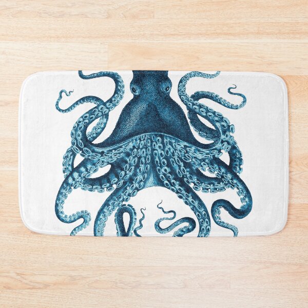 Item preview, Blue Octopus. Giant Pacific Octopus Art. designed and sold by el-padre.