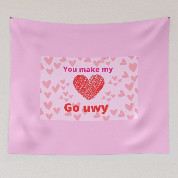 Item preview, You make my heart go uwy designed and sold by ArtistRebeccaLS.