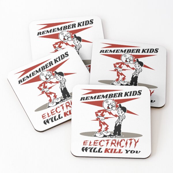 Item preview, Electricity T-ShirtRemember Kids Warning, Electricity Will Kill You  designed and sold by UchihaFujii.