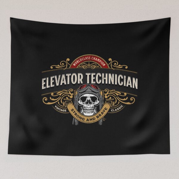 Item preview, Elevator Technician T-ShirtElevator Technician - Worldclass Champion Design designed and sold by UchihaFujii.