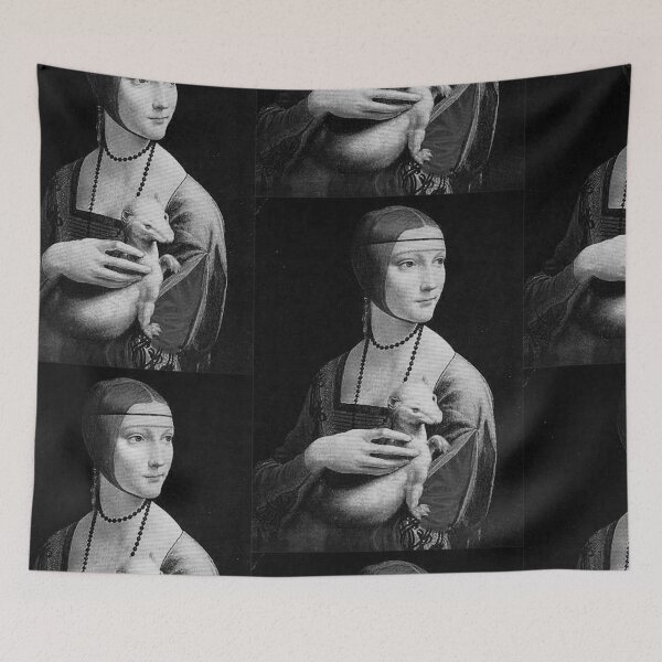Item preview, Lady With Ermine - Leonardo Da Vinci designed and sold by MaritaChustak.