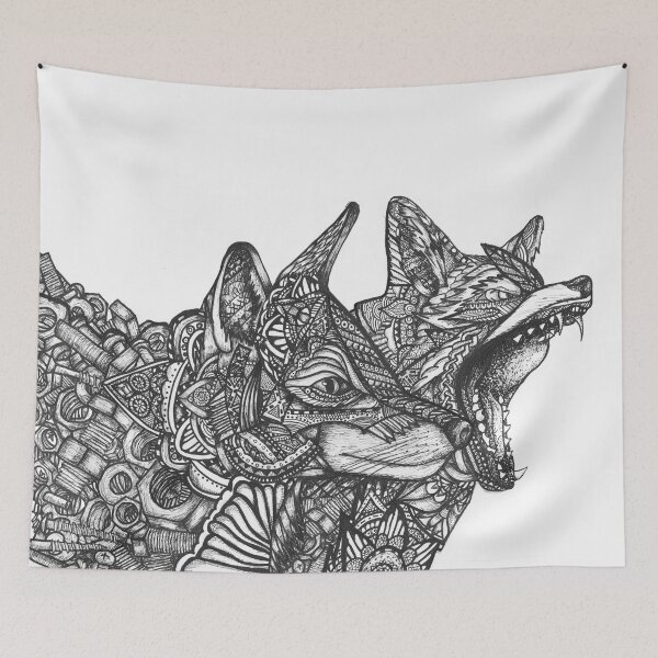 Item preview, Fox Mural designed and sold by AdamWhewell.