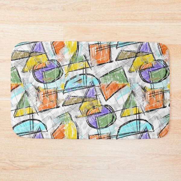 Item preview, Basic Shapes Pattern Design designed and sold by Wiggly Lines.