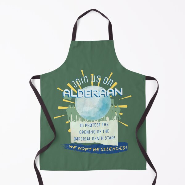 Item preview, Alderaan Death Star Protest Scifi designed and sold by Smagnaferous.