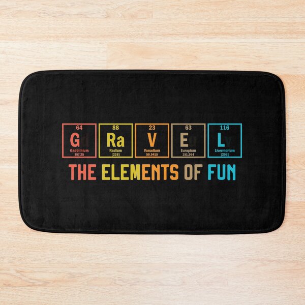 Item preview, Gravel Bike The Elements of Fun Periodic Table Cyclocross Bicycle designed and sold by grinta2021.