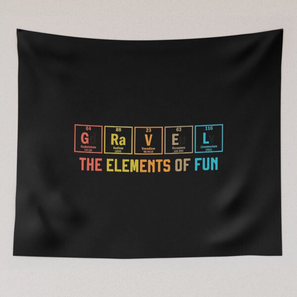 Item preview, Gravel Bike The Elements of Fun Periodic Table Cyclocross Bicycle designed and sold by grinta2021.