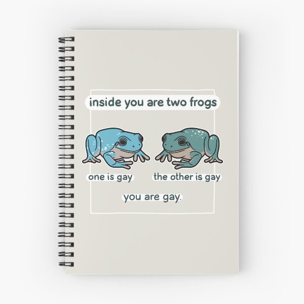 Item preview, Two frogs inside you, they are gay designed and sold by flotsamm.
