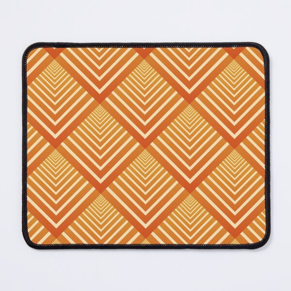 Item preview, Retro Pattern, Fish Scales, Red / Orange designed and sold by AlfabetDesign.