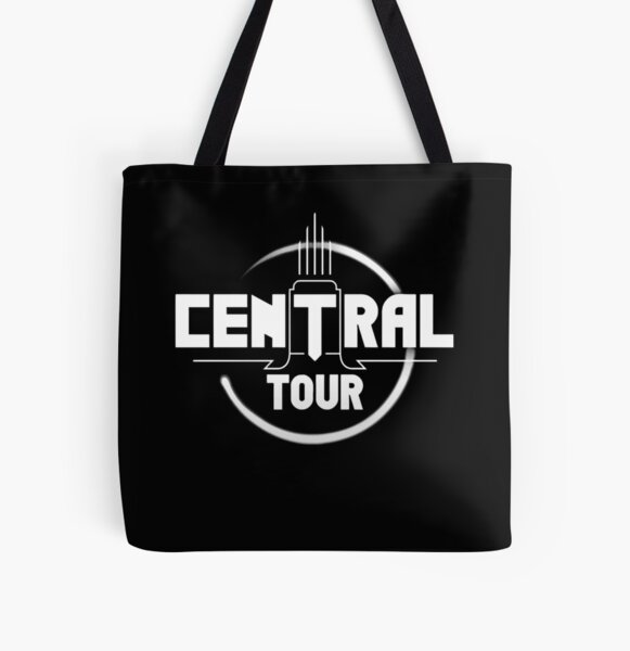 indochine : tour central Tote bag doublé