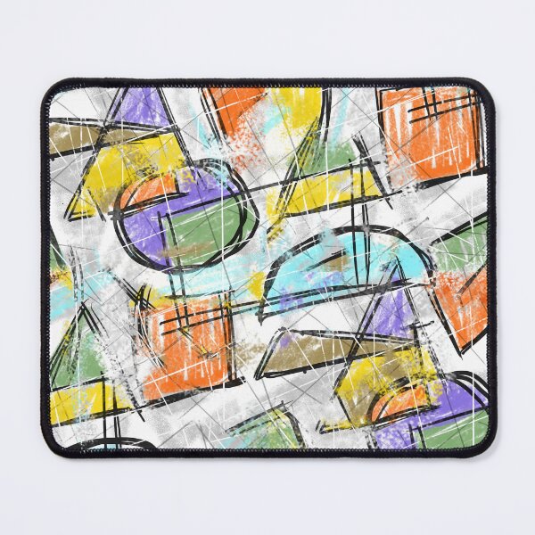 Item preview, Basic Shapes Pattern Design designed and sold by Wiggly Lines.