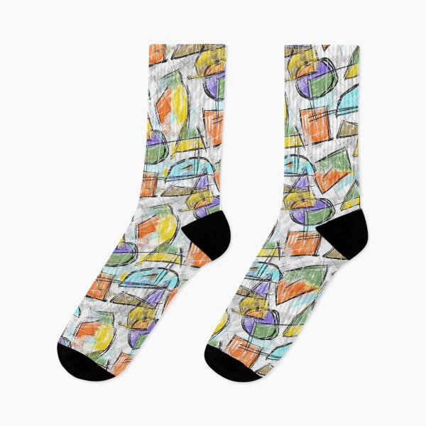 Item preview, Basic Shapes Pattern Design designed and sold by Wiggly Lines.