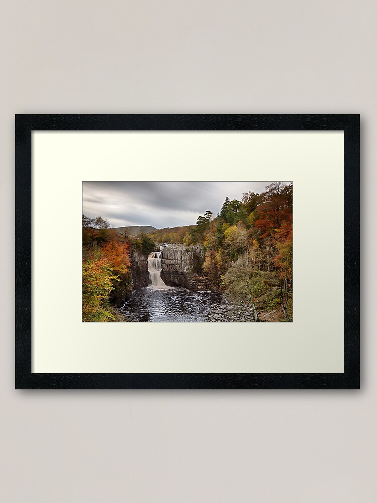 Alternate view of Autumnal High Force Framed Art Print