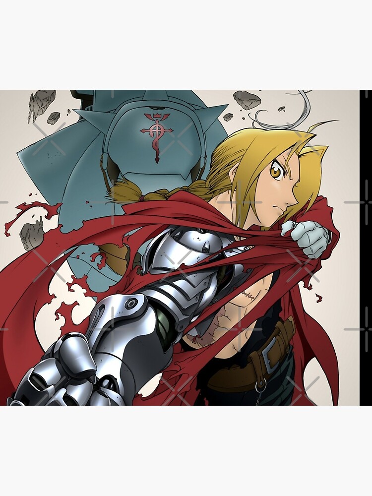 Fullmetal Alchemist Eyes Anime Characters Duvet Cover by Anime Art