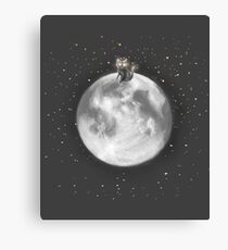 Lost in a Space / Moonelsh Canvas Print