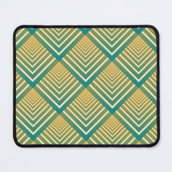 Item preview, Retro Pattern, Fish Scales, Turquoise / Orange designed and sold by AlfabetDesign.