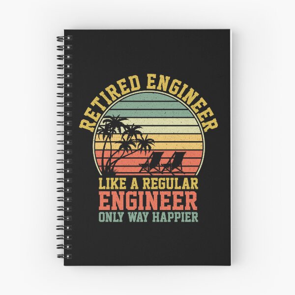 Item preview, Retired Engineer Like A Regular Engineer Only Way Happier: Funny Retirement Gift - Engineer Retirement designed and sold by Adexyl.