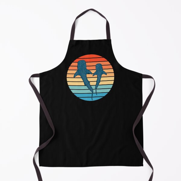 Item preview, Whale Shark Retro Sunset designed and sold by NicGrayGraphic.