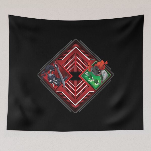 Item preview, Madness combat Hank and tricky art designed and sold by Ruvolchik.