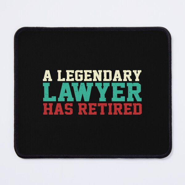 Item preview, A Legendary Lawyer Has Retired: Funny Retirement Gift - Lawyer Retirement designed and sold by Adexyl.