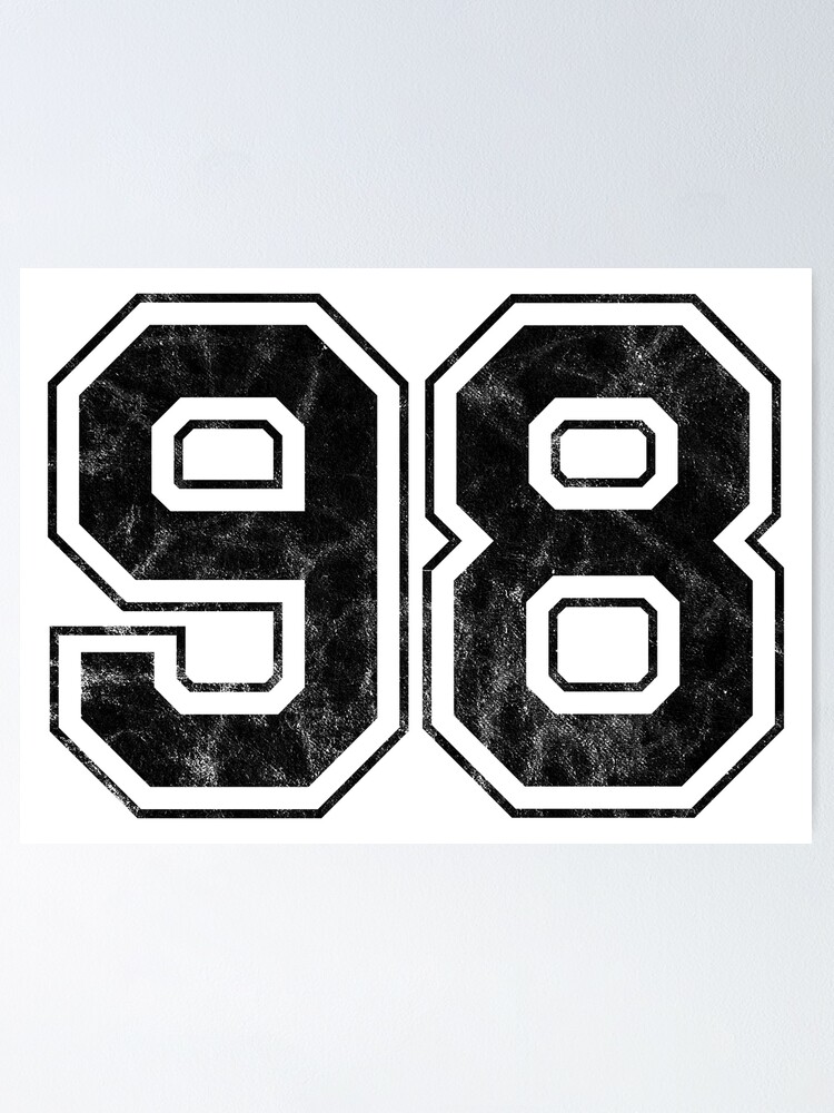 "Number 98" Poster for Sale by PaulSDesign | Redbubble