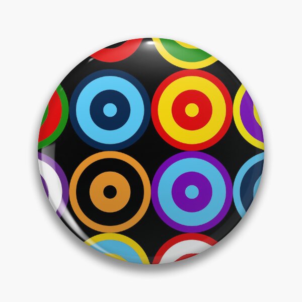 Item preview, Multi-pattern Retro Mod Roundel designed and sold by ModSupporters.