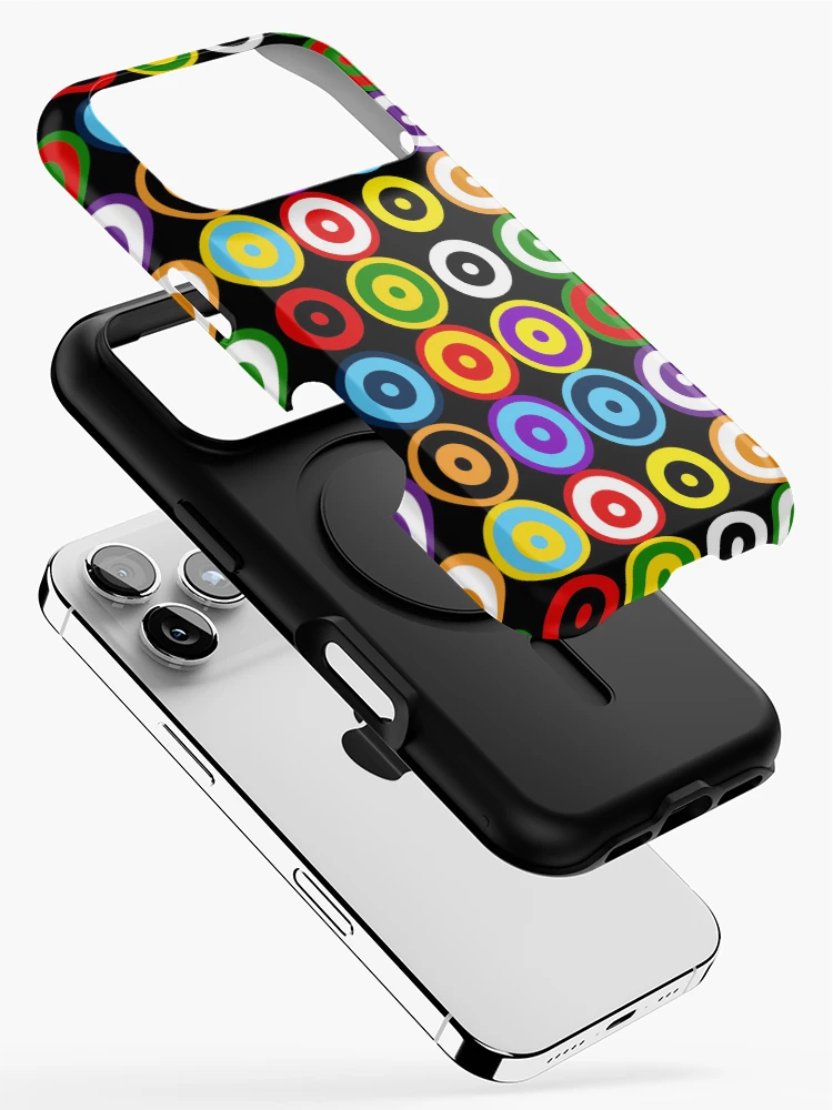 Thumbnail 2 of 4, iPhone Case, Multi-pattern Retro Mod Roundel designed and sold by ModSupporters.