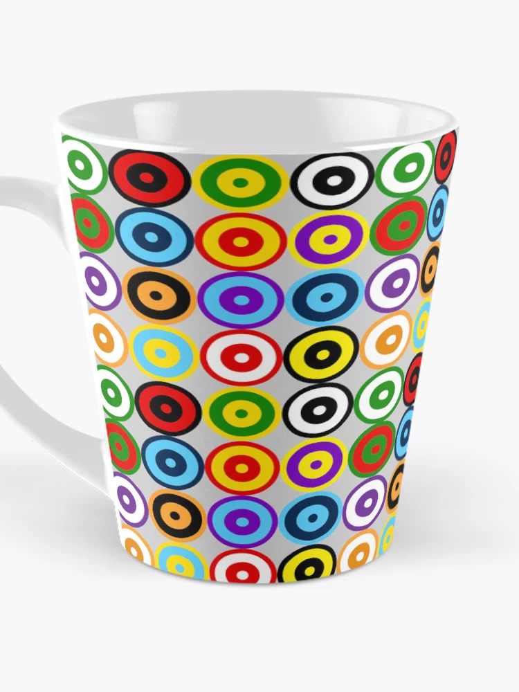 Thumbnail 3 of 4, Coffee Mug, Multi-pattern Retro Mod Roundel designed and sold by ModSupporters.