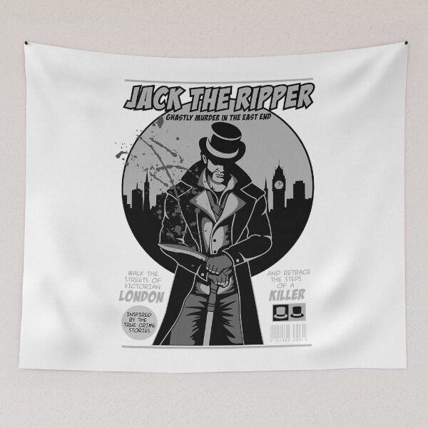 Item preview, Mens My Favorite Jack The Ripper Comic Vintage Style Gifts Music Fans designed and sold by Tremainecindy.