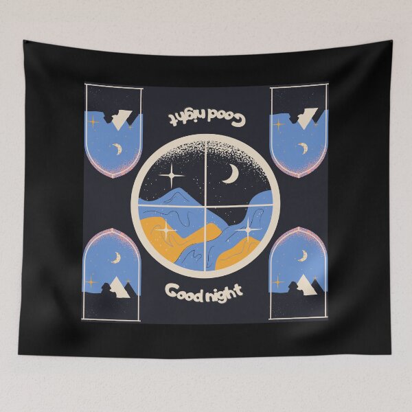 Item preview, Good night  designed and sold by Spicy Tomato.