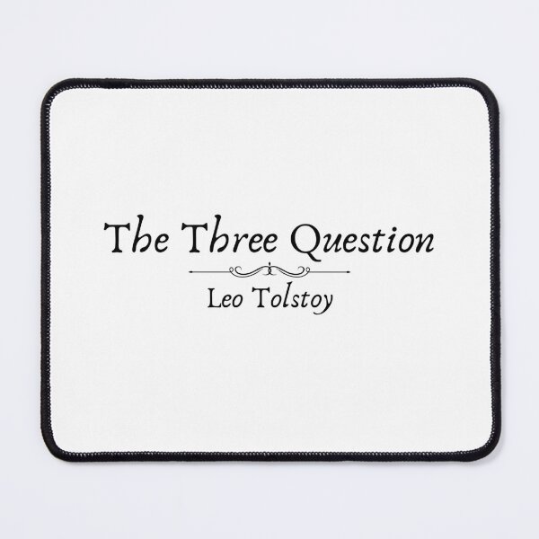 Item preview, The Three Questions By Leo Tolstoy designed and sold by Suyogsonar25.