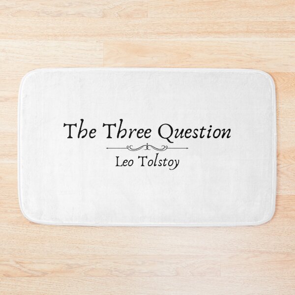 Item preview, The Three Questions By Leo Tolstoy  designed and sold by Suyogsonar25.