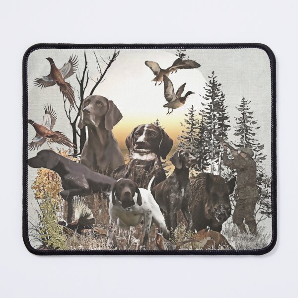 Item preview, German Shorthaired Pointers ready to hunt designed and sold by TammyHunterArt.