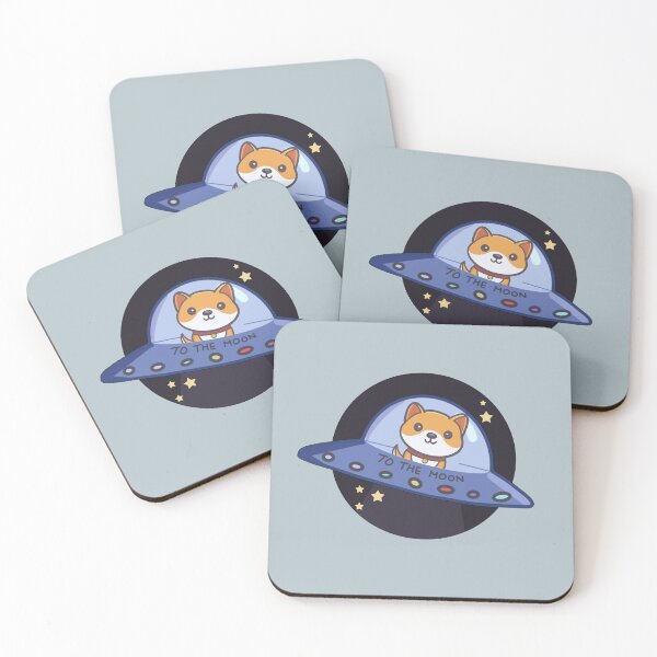 Item preview, Baby Doge to the moon designed and sold by Crypmetal.