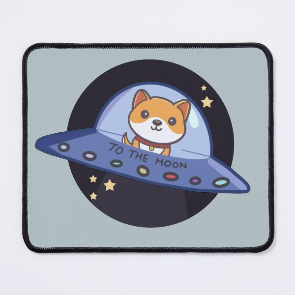 Item preview, Baby Doge to the moon designed and sold by Crypmetal.