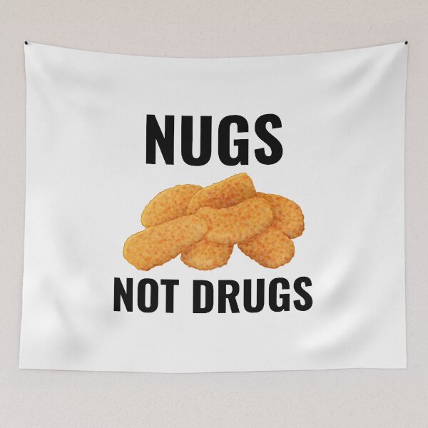 Item preview, Chicken Nuggets Fast Food Funny Saying designed and sold by TastefulTees.