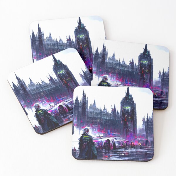 Item preview, Westminster Cyberpunk designed and sold by AM FineArtPrints.