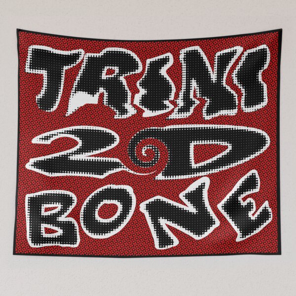 Item preview, TRINIDAD AND TOBAGO FLAG WORDS - TRINI 2 D BONE. designed and sold by Ralek.