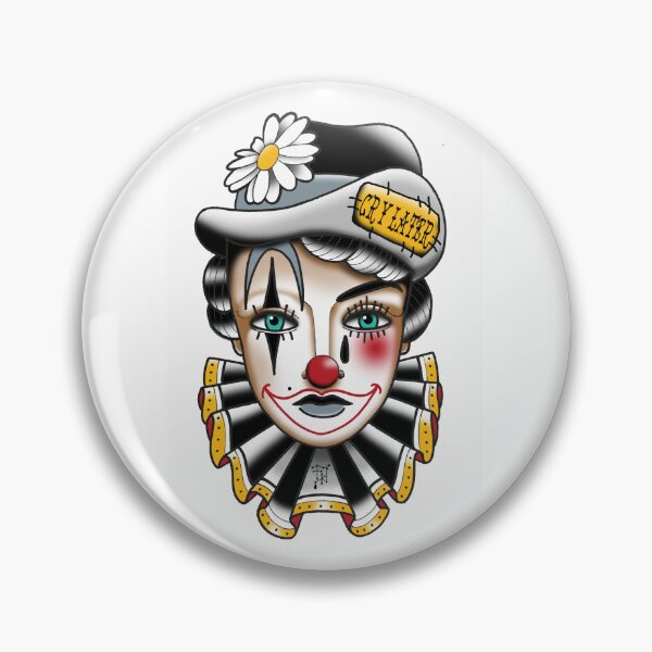 Item preview, fkjtattoo flash clown2 designed and sold by franckfkj.