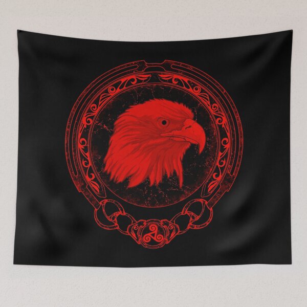 Item preview, Celtic Falcon Zodiac designed and sold by NicGrayGraphic.