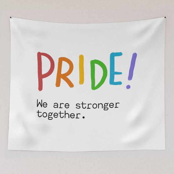 Item preview, Pride! We are stronger together.  designed and sold by LiliesValley.