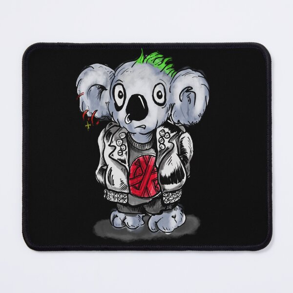 Item preview, Punk rock koala in a battle jacket designed and sold by SilentlyRob668.