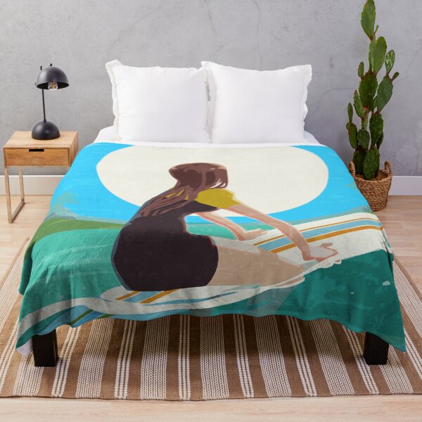 Item preview, Canaries, Spain - Boho Retro travel poster designed and sold by GreekTavern1979.