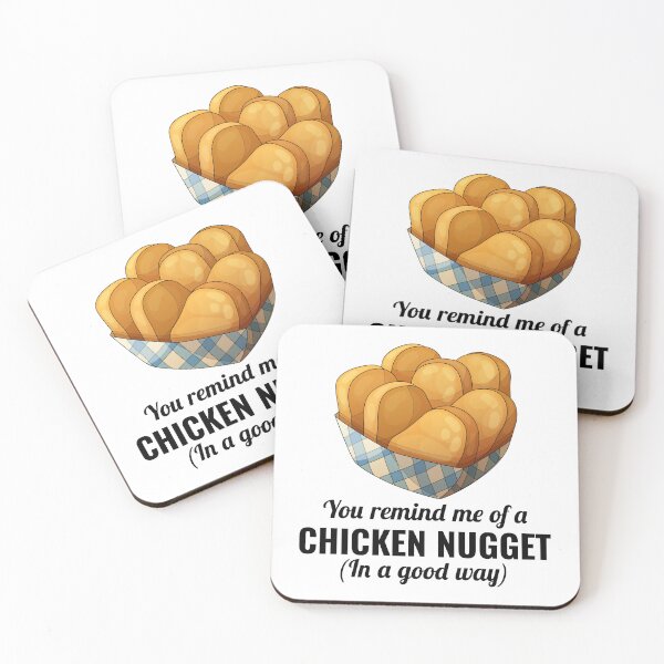 Item preview, Chicken Nuggets Fast Food Funny Saying designed and sold by TastefulTees.