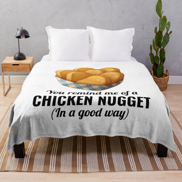Item preview, Chicken Nuggets Fast Food Funny Saying designed and sold by TastefulTees.
