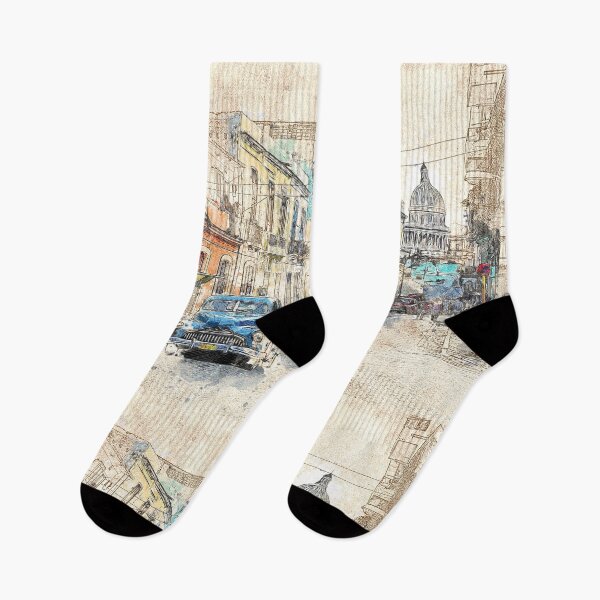 Item preview, Cuba City Building designed and sold by DigitalChickHub.