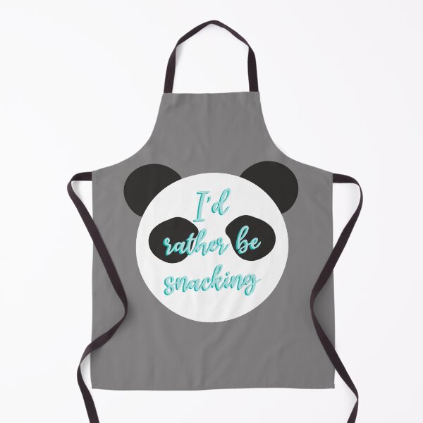 Item preview, I'd rather be snacking Panda Bear designed and sold by inkyclovers.