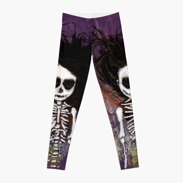 骸骨 壱 Leggings