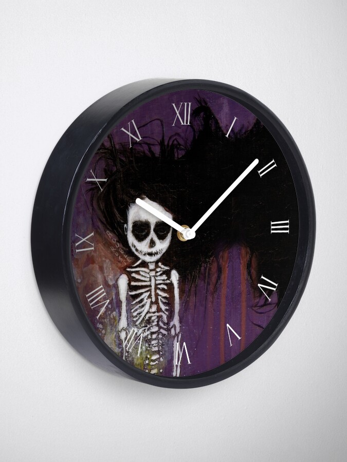 Alternate view of 骸骨 壱 Clock