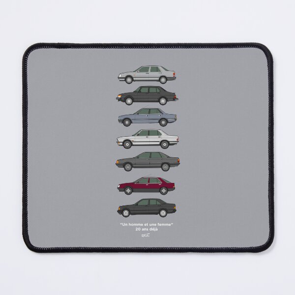 Item preview, Un Homme et Une Femme 20 ans deja Film Car Chase Collection designed and sold by RJWautographics.